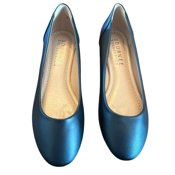 Journee Collection Kavn Classic Modern Academia Ballet Flat Black NEW 6 - Picture 2 of 11